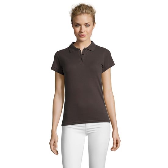 SOLS - "Perfect" Poloshirt für Damen (Dunkelgrau unifarben) - Image 1