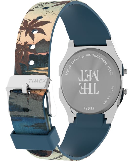 Timex The Met X Hiroshige Unisex Multicolor Uhr TW2W25300 - Image 2