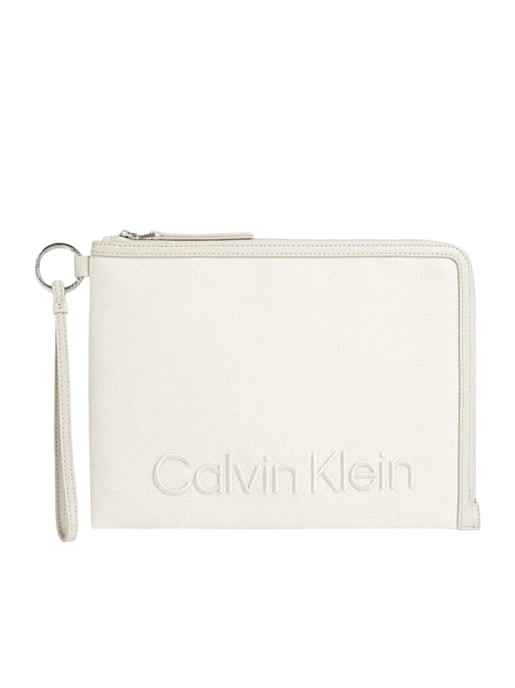Calvin Klein Damen Geldbörse mit eingeprägtem Logo - Image 1