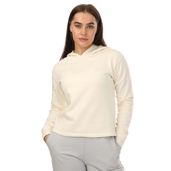 Women's adidas Originals Cropped Hoody in Chalk
