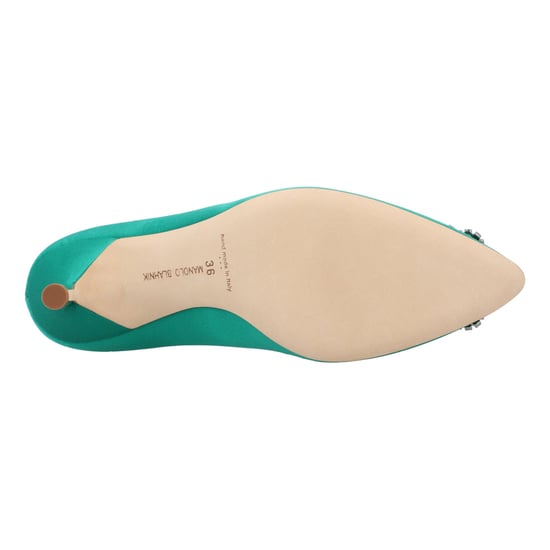 Manolo Blahnik Hangisi 090 Pumps Grün - Image 5