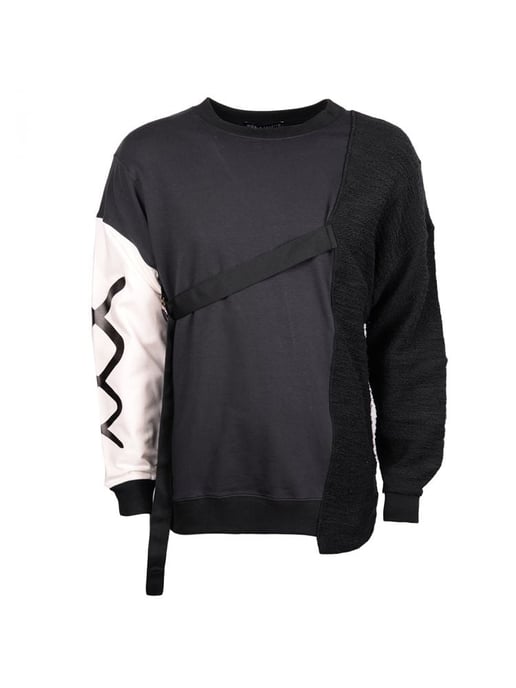 Nicolo Tonetto Sweatshirt Lien Herren schwarz - Image 1