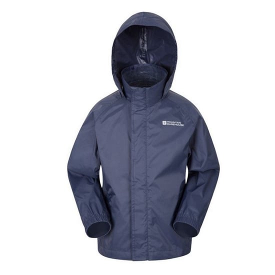 Mountain Warehouse Childrens/Kids Pakka Wasserdichte Jacke (Dunkelblau) - Image 1