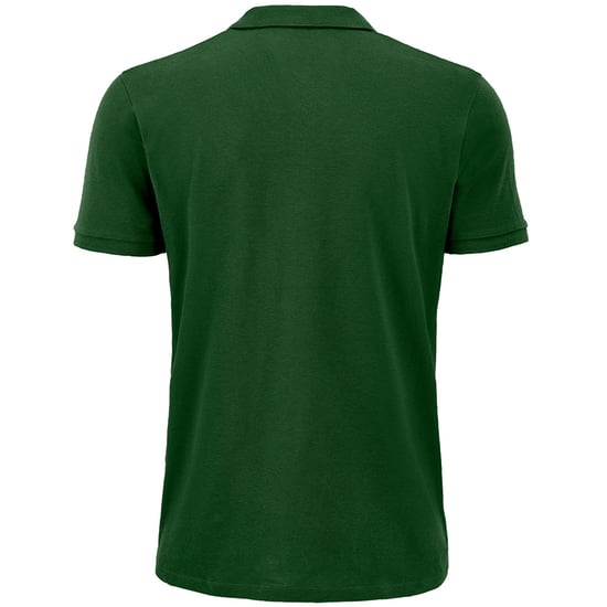 SOLS Herren Planet Pique Bio-Poloshirt (flaschengrün) - Image 2
