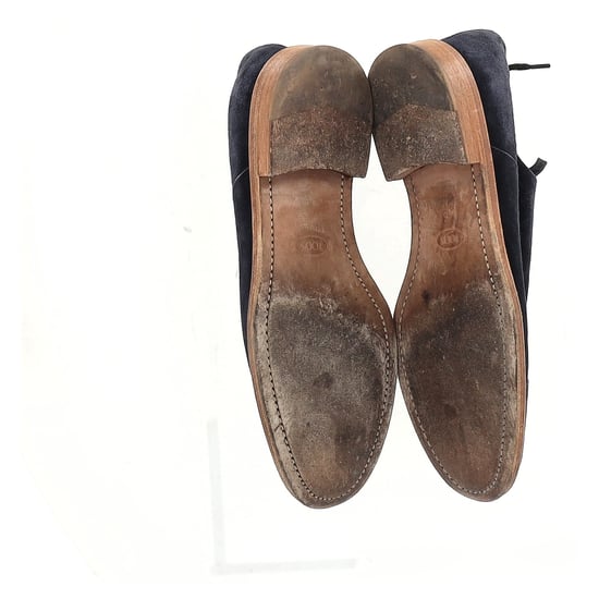 Tod's Schnürderbyschuhe aus marineblauem Wildleder - Image 6