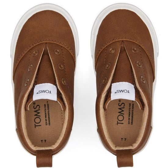 TOMS Fenix Polyurethan-Turnschuhe für Jungen in Toffee - Image 4