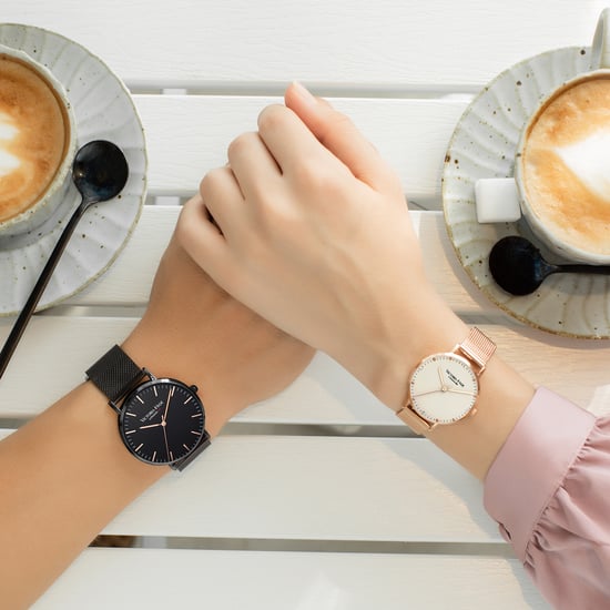 VICTORIA HYDE Couple Watches Geschenkset Schwarz Rose Gold - Image 5