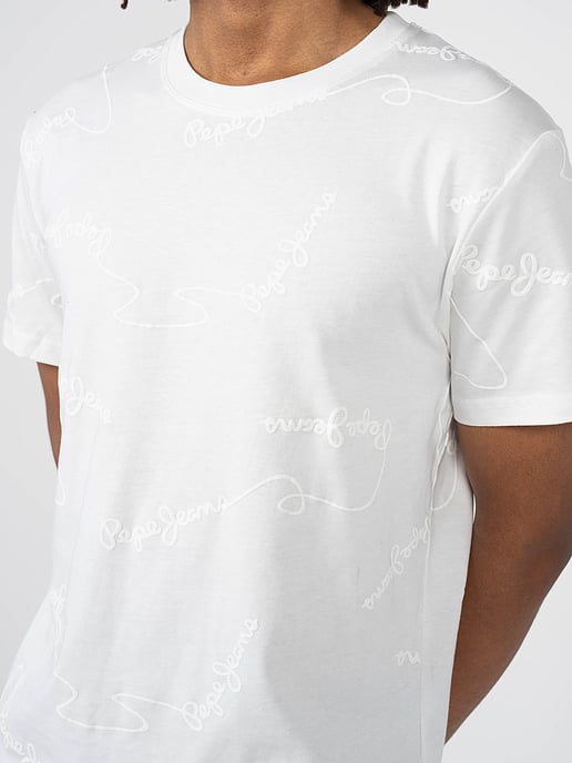 Pepe Jeans T-shirt Saschate Men's White