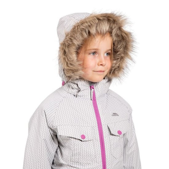 Trespass Girls Denia TP50 Ski Jacket (Platinum)