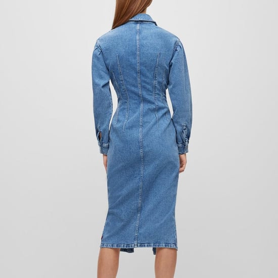 Women's Hugo Boss Gesina Denim Dress in Blue