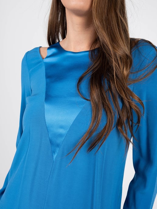 Patrizia Pepe Dress Woman's Blue