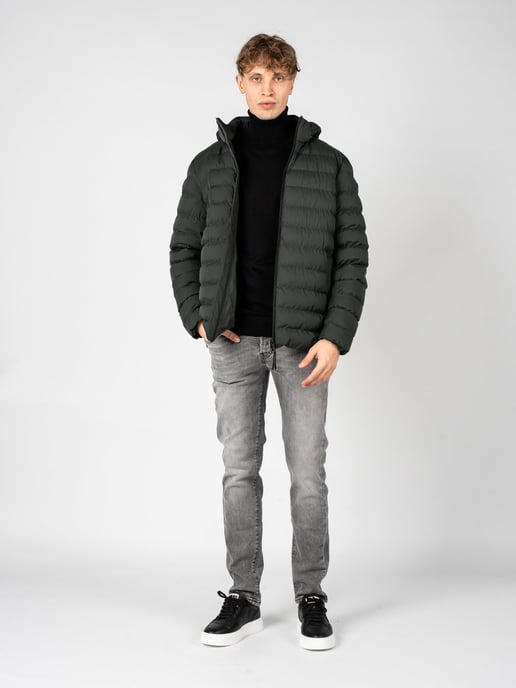 Geox Parka Levico Herren grün - Image 5