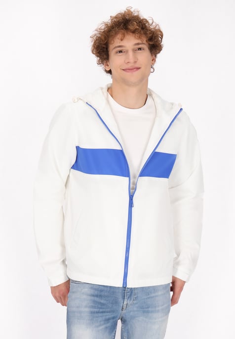 Mo Jacke Herren Weiss Königsblau - Image 3