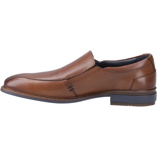 Pod Spear Leder Herren Cognac Slip-On Schuhe - Image 4