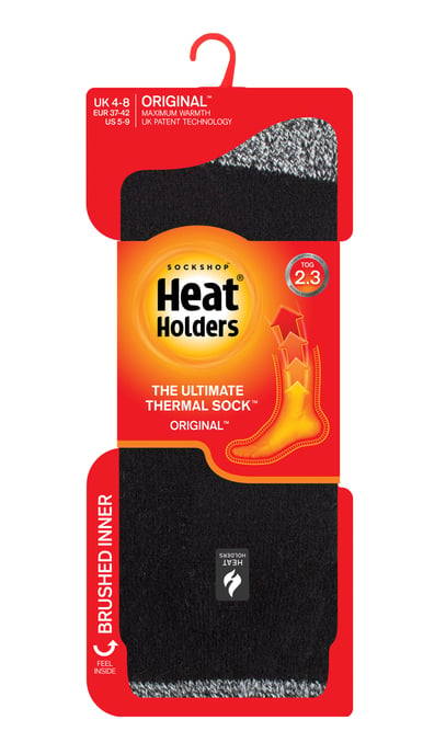 Wärmehalter - Damen Thermosocken für den Winter | Outdoor & Indoor Socken | Kuschelig & Flauschig | Geschenke für Frauen - Schwarz / Weiß H&T (Prag) - Image 2