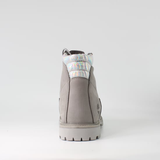 Timberland Waterville Grau Nubukleder Damen Schnürstiefel A2ADF - Image 3