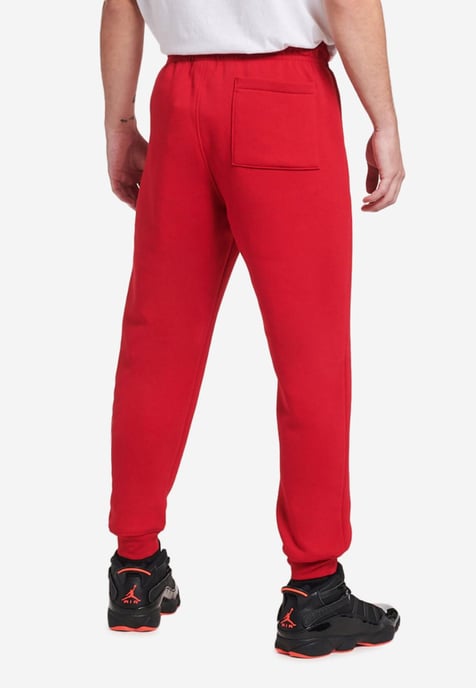 Nike Herren Jordan Brooklyn Fleece-Trainingsanzug in Rot - Image 5