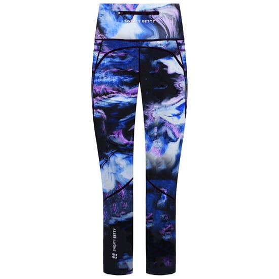 Sweaty Betty Power Pro Workout Damen-Leggings mit blauem Aufdruck - Image 2