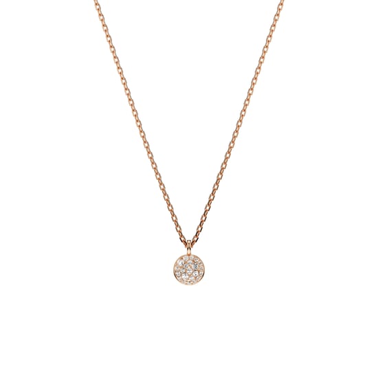Swarovski 'Meteora' Damen-Halskette aus vergoldetem Metall - Rose 5683449 - Image 5