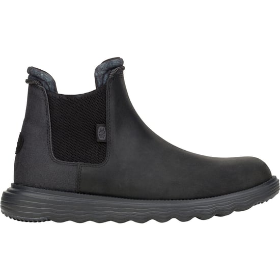 HEYDUDE Branson Klassische Polyurethan Herren Stiefel Schwarz - Image 6