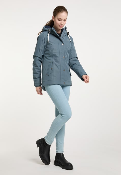 ICEBOUND Winterjacke Damen Blaugrau - Image 4
