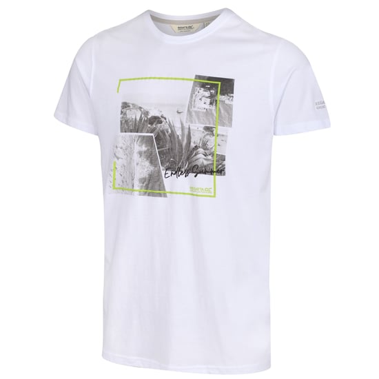 Regatta Mens Cline IV Graphic T-Shirt (White Endless Summer)