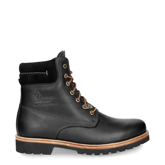 Panama Jack 03 C27 Mens Boots Black Waterproof Leather Laces Hiking Ankle Chukka