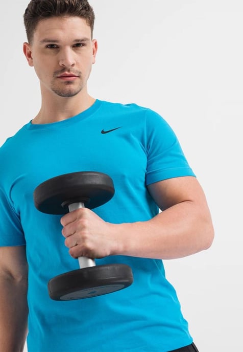 Nike Training Dri-FIT-T-Shirt in Blau - Image 5