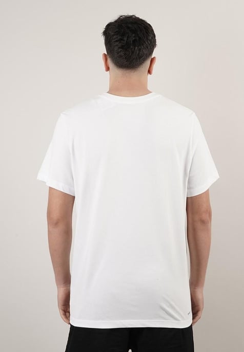 Nike Air Jordan Jumpman Herren-T-Shirt mit Rundhalsausschnitt in Weiß - Image 2