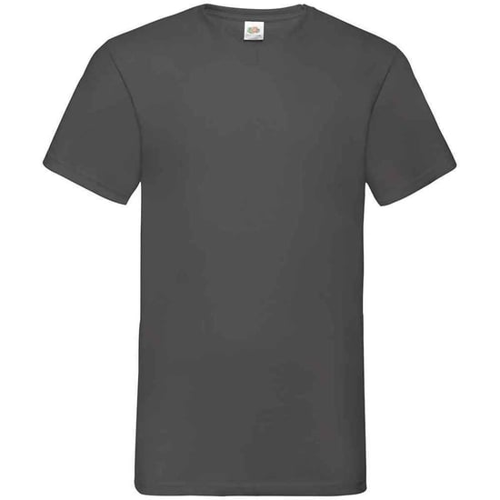 Fruit of the Loom - "Valueweight" T-Shirt V-Ausschnitt für Herren (Hellgrau) - Image 1