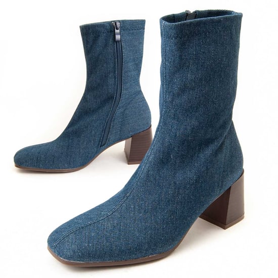 Montevita Absatz-Stiefelette Buonavitta4 in Blau - Image 1