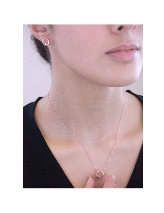 Clarine Set : Rose Gold und Kristall - Image 2
