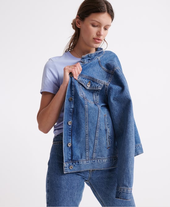 Superdry Vintage Logo Embossed Outline T-Shirt
