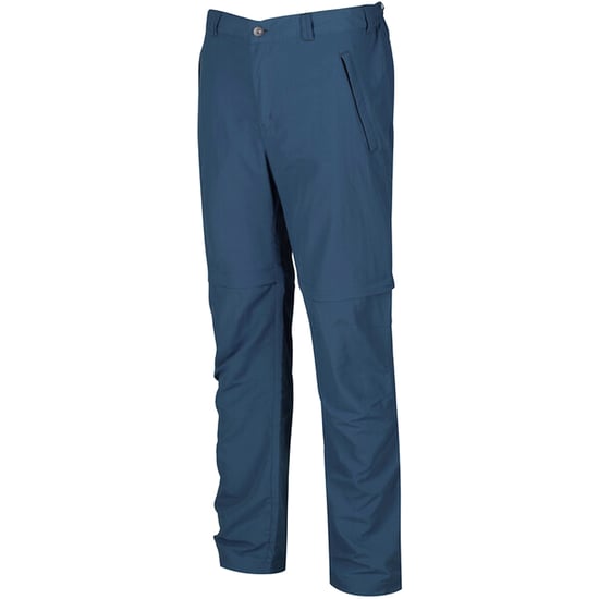Regatta Great Outdoors Mens Leesville Zip Off Trousers (Dark Denim)