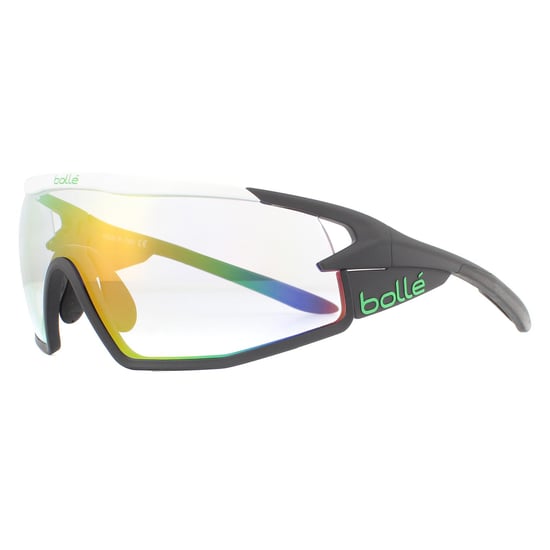 Bolle Sonnenbrille B-Rock Pro 12630 Matte White Phantom Clear Green Photochromic - Image 2