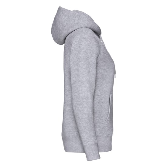 Fruit of the Loom - "Premium" Kapuzenjacke Mit Reißverschluss für Damen (Grau meliert) - Image 3