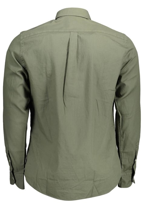 Harmont & Blaine Men's Green Cotton Shirt