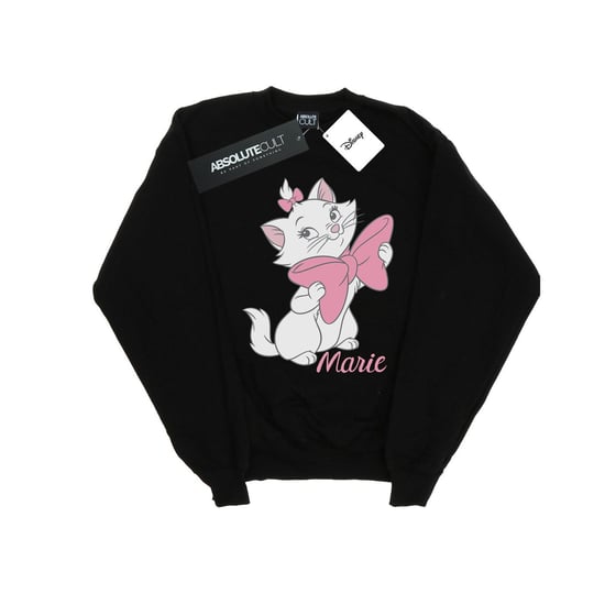 Disney Aristocats Marie Bow Sweatshirt für Damen/Damen (Schwarz) - Image 1