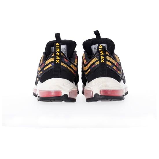Nike Air Max 97 SE Floral Sneakers aus schwarzem Synthetik - Image 4