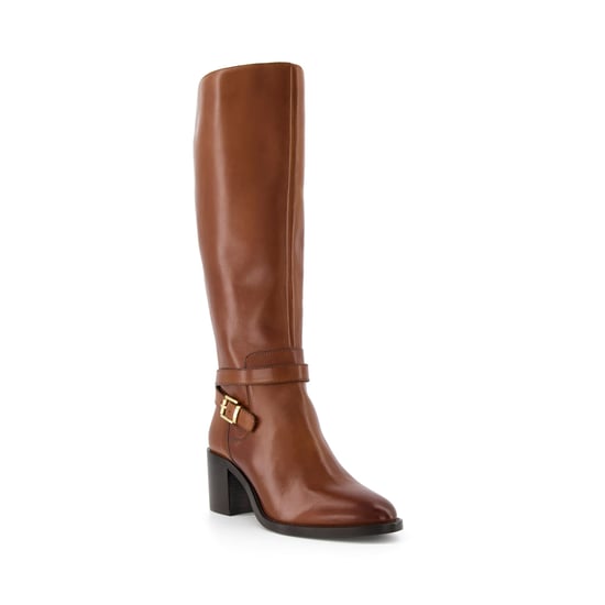 Dune Ladies TOWN Double Strap Knee High Boots