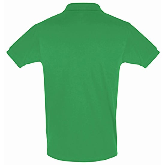 SOLS Herren Perfect Pique Kurzarm-Poloshirt (Kelly Green) - Image 2