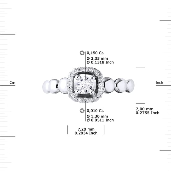 DIADEMA - Ring - Prestige Jewelery - White Gold