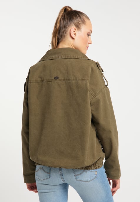 Dreimaster leichte Jacke Damen wüstengrün - Image 4