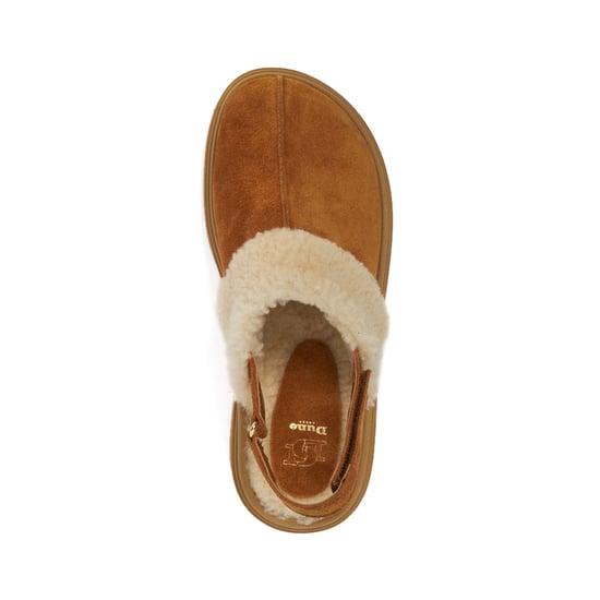 Dune Ladies Game - Suede Faux Fur Mules