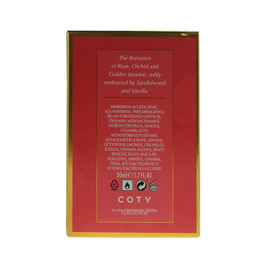 Coty L'aimant Eau De Toilette 50 ml - Image 4