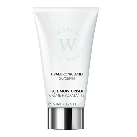 Warda Luxury Skincare SKIN HYDRATION BOOST HYALURONIC ACID MOISTURISER 50ml - Image 1