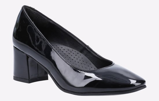 Hush Puppies MEMORY FOAM Anna Patent Court Schuhe Damen - Image 2