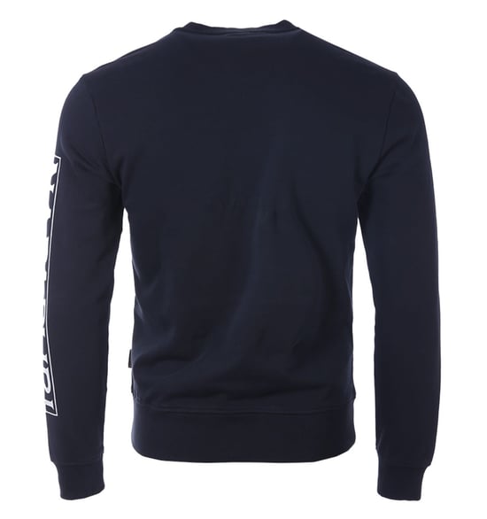 Napapijri Badas Rundhals-Sweatshirt - Blau Marine - Image 2
