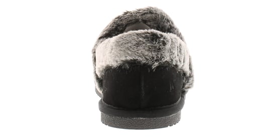 Hush Puppies Ariel Wildleder Damen Hausschuhe In Schwarz - Image 4