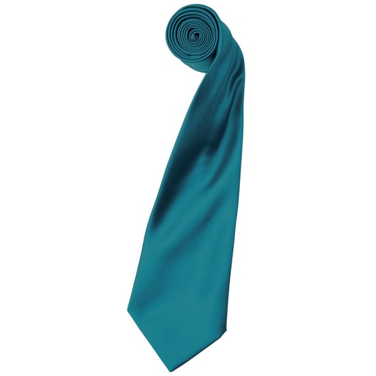 Premier - "Colours" Krawatte für Herren/Damen Unisex (Petrol) - Image 1